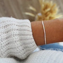 Pulseira Feminina Rabo de Rato 2mm [Prata 925]