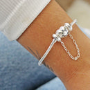 Pingente Berloque Corrente Trava de Segurança [Prata 925]