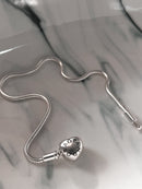 Pulseira Feminina De Berloque Coração Liso Pandora Prata 925