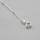 Pulseira Feminina Bolinhas 18cm [Prata 925]