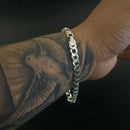 Pulseira Masculina Elo Grumet 21cm x 7mm [Prata 925]