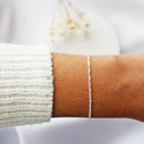 Pulseira Feminina Singapura 18cm [Prata 925]