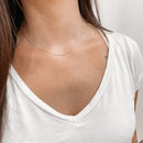 Colar Veneziano Feminino 40cm [Prata 925]