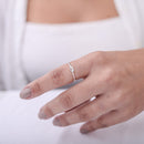 Kit de Anéis Nozinho + Coração Mini em Prata 925