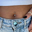 Piercing Umbigo Redondo [Prata 925]