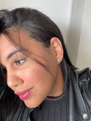 Trio De Brincos Pedra Estrela [Prata 925]