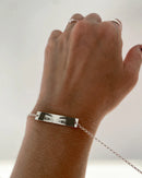 Pulseira Olhar Personalizada Prata 925