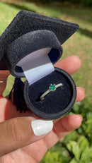 Anel Feminino Formatura Cravejado [Prata 925]