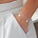 Pulseira Feminina Conchinhas [Prata 925]