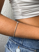 Bracelete Feminino Torcido [Prata 925]