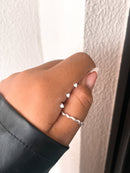 Kit Piercing Ponto de luz coração e piercing 8mm cravejado