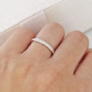 Anel Feminino Aparador Cravejado [Prata 925]