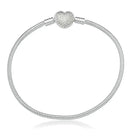 Pulseira Feminina De Berloque Pandora Coração [Prata 925]