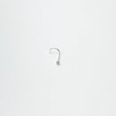 Piercing De Nariz Pedra Ponto De Luz [Prata 925]