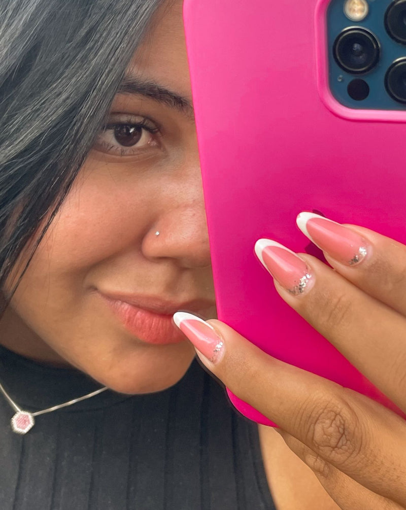 Piercing De Nariz Pedra Ponto De Luz [Prata 925]