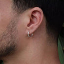 Par De Brincos Argola Lisa [Prata 925]