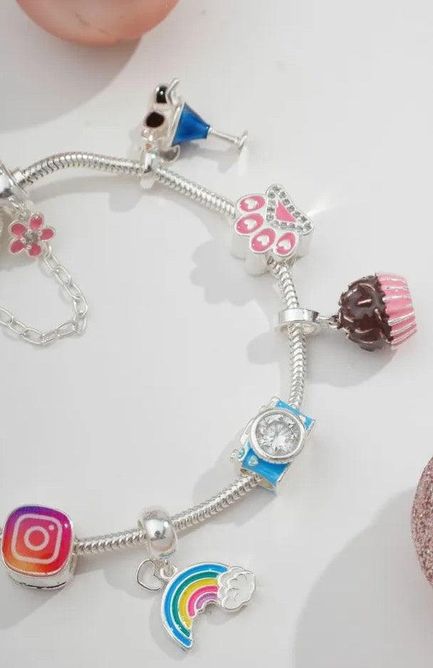 Pulseira Feminina De Berloque Pandora Coroa [Prata 925]