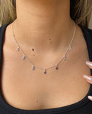 Colar Choker Estrelas  [Prata 925]