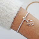 Pingente Berloque Menina Filha [Prata 925]