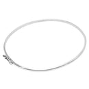 Bracelete Feminino Liso [Prata 925]
