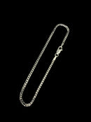 Conjunto Masculino Grumet Corrente 60cm x 2mm + Pulseira 21cm x 2mm [Prata 925]