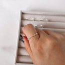 Anel Feminino ZigZag [Prata 925]