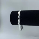 Pulseira Masculina Elo Grumet 21cm x 7mm [Prata 925]