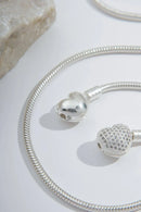 Pulseira Feminina De Berloque Pandora Coração [Prata 925]