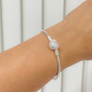 Pulseira De Berloque Pandora + Trava de Segurança [Prata 925]